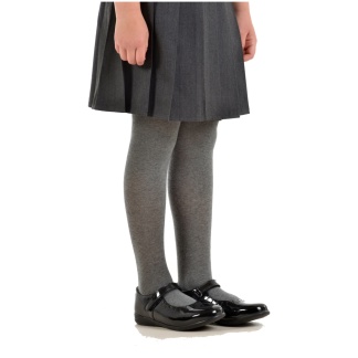 Cotton Tights bx (2 Pair Pack) (Grey), Socks + Tights, Balloch Primary, Caledonia Primary, Cardoss Primary, Colgrain Primary, John logie Baird Primary, Lennox Primary, Levenvale Primary, Newington Green Primary, Pakeman Primary, St Kessogs Primary, St Michael's Primary, Tidemill Academy, Wardie Primary