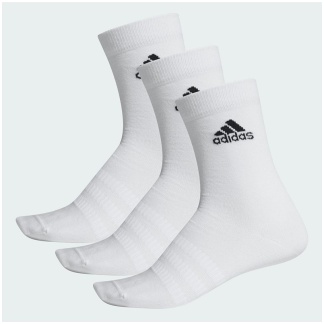 Adidas Socks (In White) (3 pair pack), PE Kit, Socks + Tights