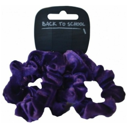 Scrunchies Velvet Pack of 3, Balloch Primary, Lennox Primary, Tidemill Academy, Lennox ELCC, Hair Accessories