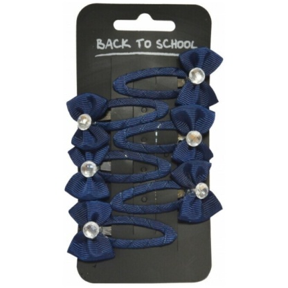 Hairclips Diamante 6 Pack, Caledonia Primary, Pakeman Primary, St Michael's Primary, Caledonia Early Years, Hair Accessories