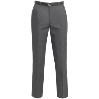 Senior School Slim Fit Boys Trouser (In Grey), Trousers + Shorts