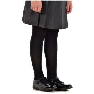 Cotton Tights bx (2 Pair Pack) Black), Newington Green Primary, Wardie Primary, Socks + Tights