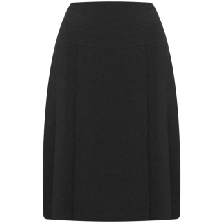 Pleated Skirt Henley (In Black), Skirts