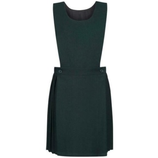 Bib Top Pinafore (In Bottle Green) (RCSWinter), Newington Green Primary, Wardie Primary, Pinafores