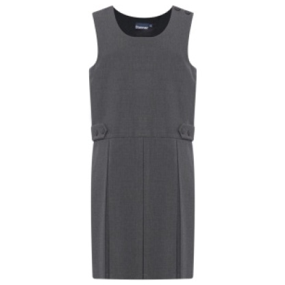 Box Pleat Pinafore (In Grey) (RCSTenby), Balloch Primary, Caledonia Primary, Cardoss Primary, Colgrain Primary, John logie Baird Primary, Lennox Primary, Levenvale Primary, Newington Green Primary, Pakeman Primary, St Kessogs Primary, St Michael's Primary, Tidemill Academy, Wardie Primary, Pinafores