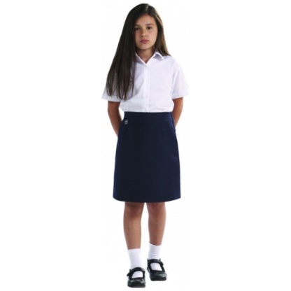Primary School A-Line Pleated Skirt (In Navy), Caledonia Primary, Pakeman Primary, Skirts