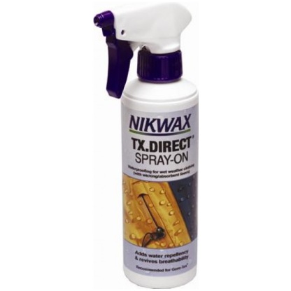 Nikwax Waterproof Spray (TX Direct Spray-On) 300ml, Jackets, Gloves + Hats