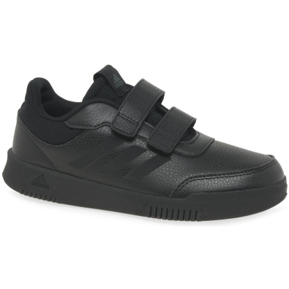 Adidas Tensaur (Black) (Size 10-6), Boys (infants 6 to 2), Boys (3 to 6), Girls (Infants 6 to 2), Girls (3 to 6)
