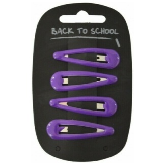 Click Clack Hair Clips Pack of 4, Balloch Primary, Lennox Primary, Tidemill Academy, Lennox ELCC, Hair Accessories