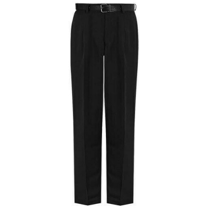 Senior School Sturdy Boys Trouser (In Black), Trousers + Shorts