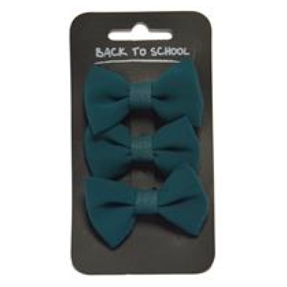 Pack of 3 Velvet Bows (RCSNWT309), Hair Accessories