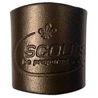 Woggle (Brown Leather), Beavers, Cubs, Scouts