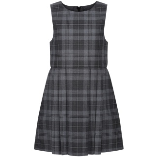 Pinafore Tartan Grey, Pinafores