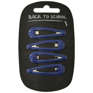 Click Clack Hair Clips Pack of 4, John logie Baird Primary, St Kessogs Primary, Hair Accessories