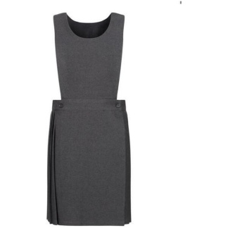 Bib Top Pinafore (In Grey) (RCSWinter), John logie Baird Primary, Balloch Primary, Caledonia Primary, Cardoss Primary, Colgrain Primary, Lennox Primary, Levenvale Primary, Newington Green Primary, Pakeman Primary, St Kessogs Primary, St Michael's Primary, Tidemill Academy, Wardie Primary, Pinafores