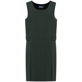 Box Pleat Pinafore (In Green) (RCSTenby), Newington Green Primary, Wardie Primary, Pinafores