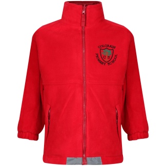 Colgrain Primary Fleece in Red, Colgrain Primary