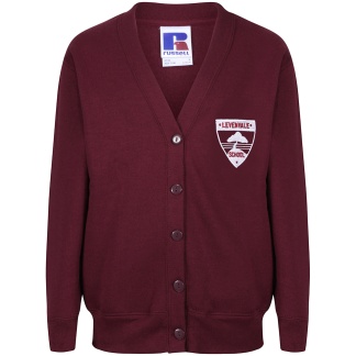 Levenvale Primary Sweatshirt Cardigan, Levenvale Primary