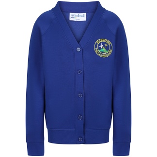 St Kessog's Primary Sweatshirt Cardigan, St Kessogs Primary
