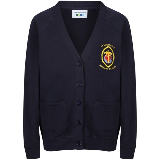 St Michael's Primary Sweatshirt Cardigan, St Michael's Primary